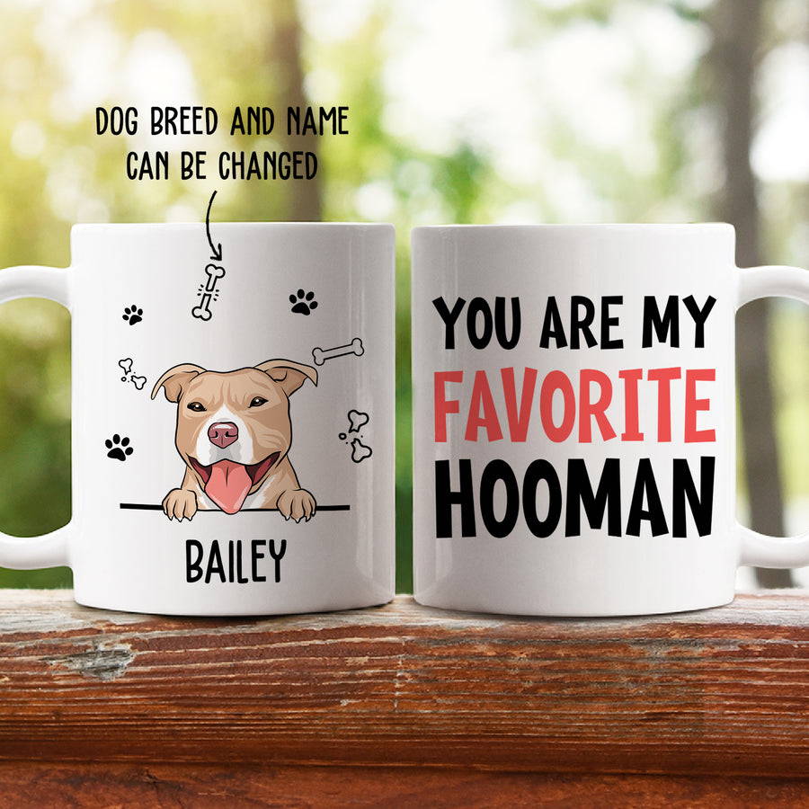 personalized dog mug