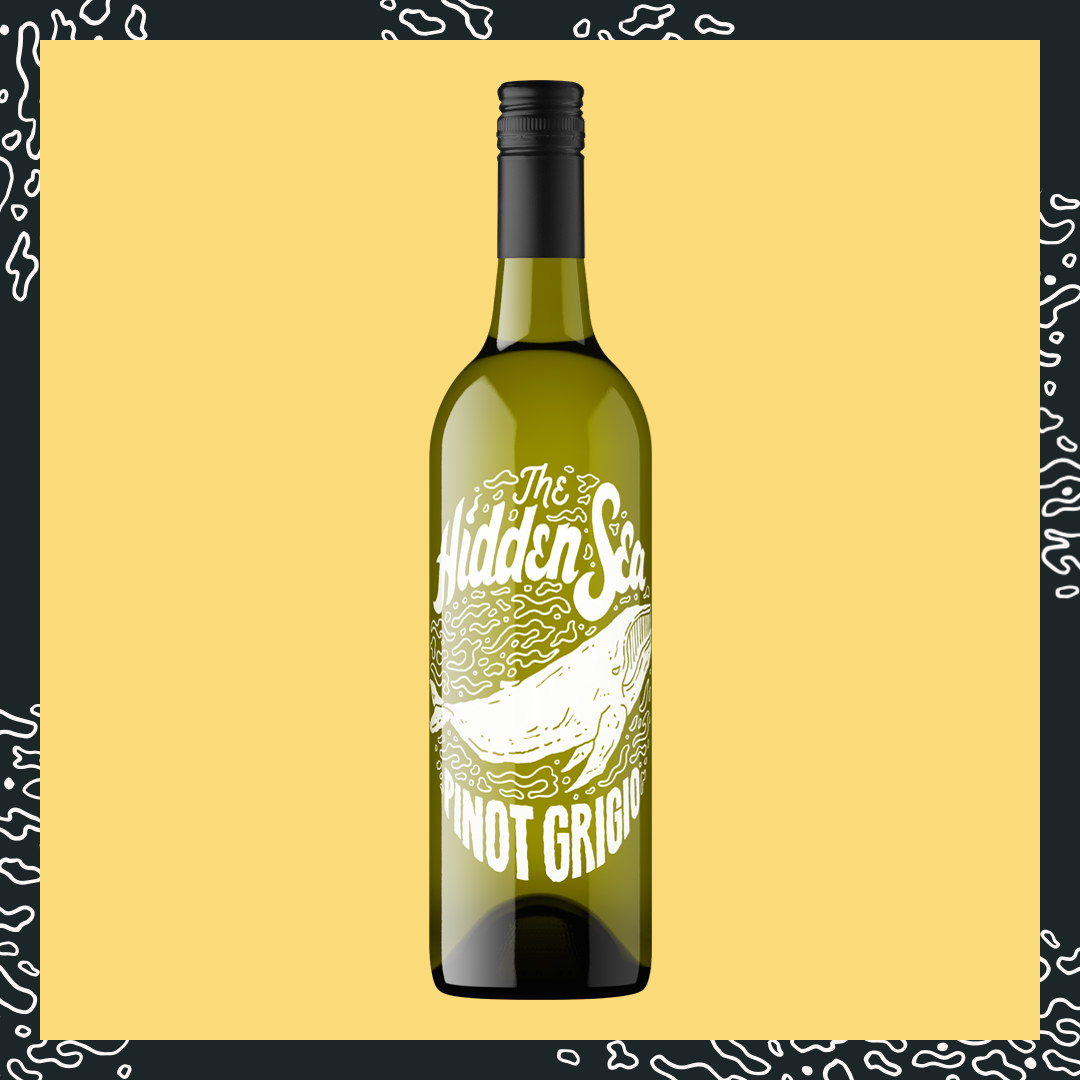 An image of The Hidden Sea winery's Pinot Grigio