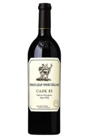 Bottle of Stag's Leap Wine Cellars Cask 23 Cabernet Sauvignon.