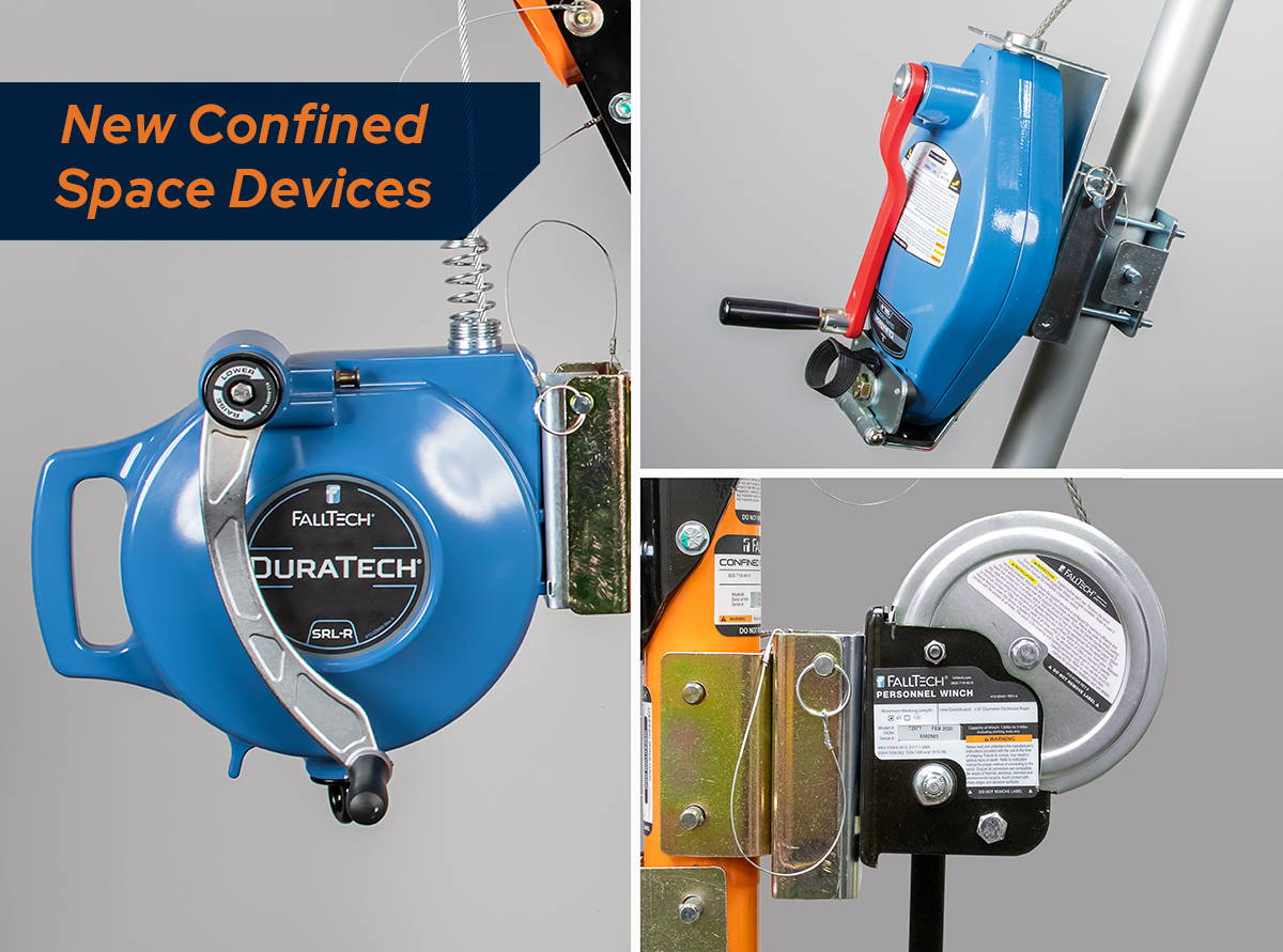 New confined space winches and SRL-R devices