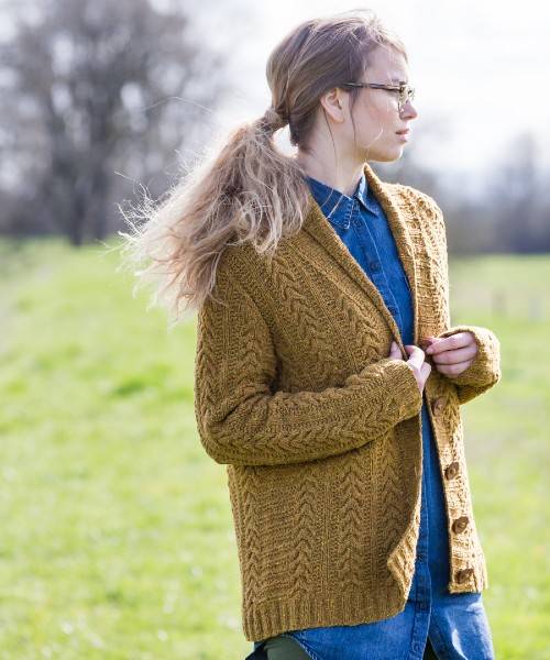 Migration Cardigan | Knitting Pattern by Stacey Gerbman | 
