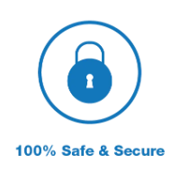 100% Safe & Secure