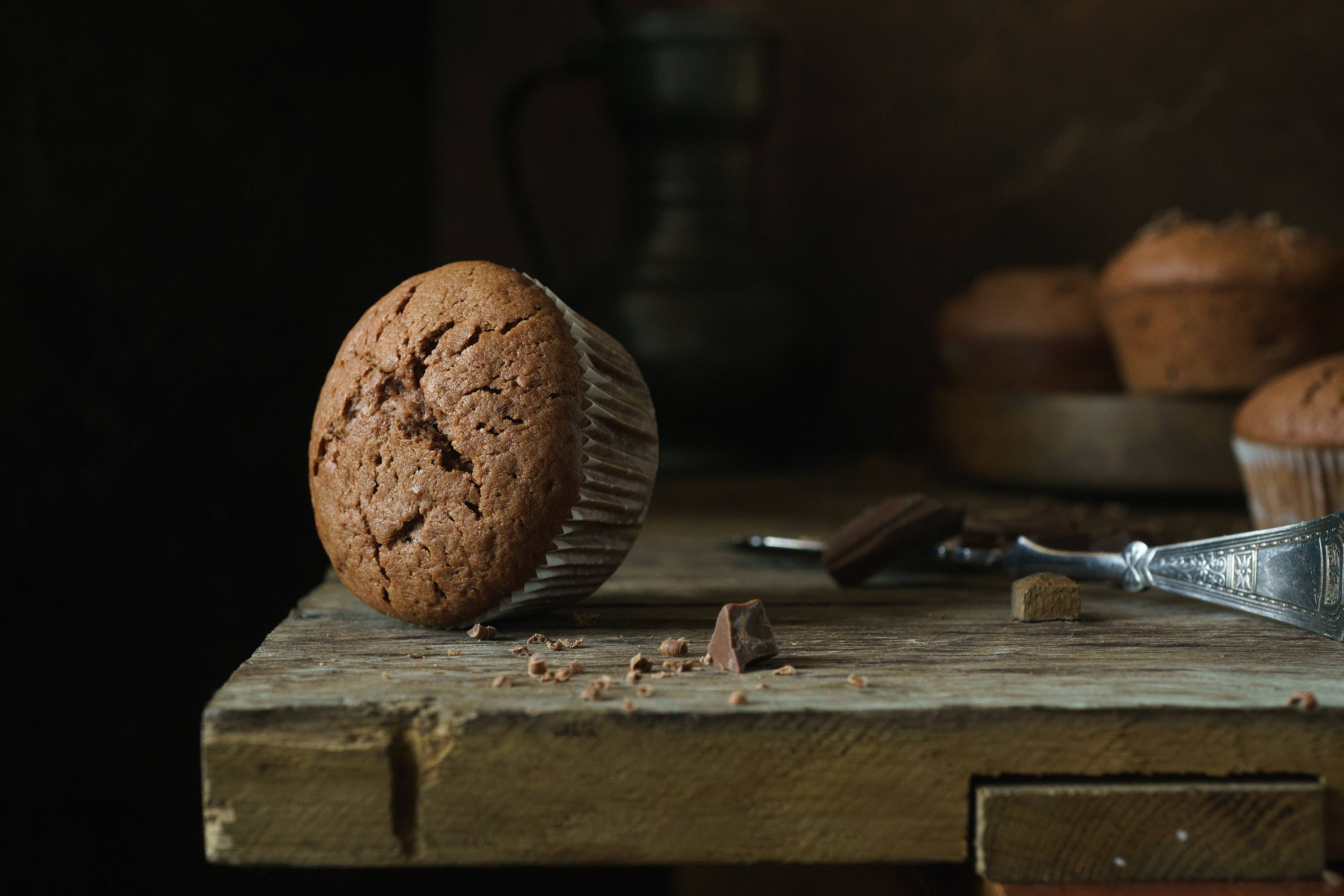 Avocado-Schokoladen-Muffins