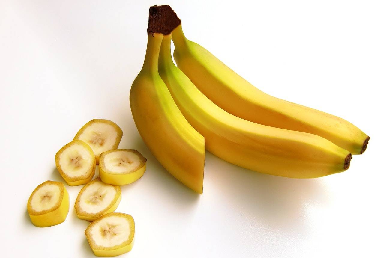 Bananas Cut Up