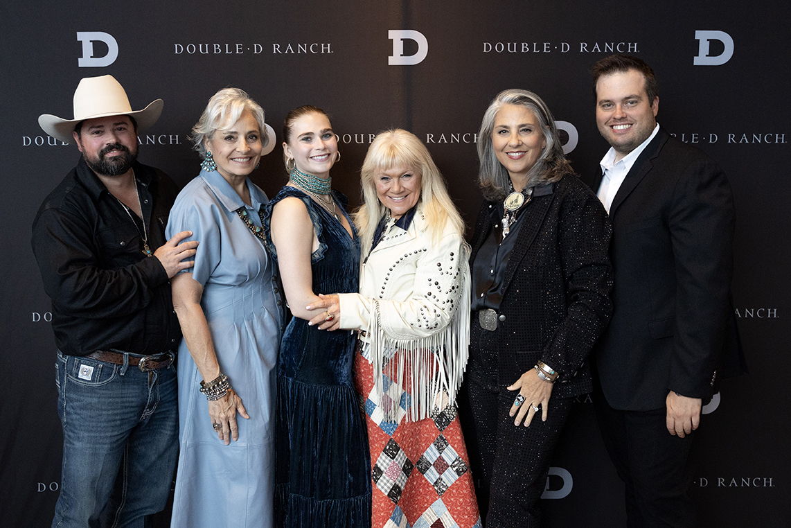 Bryson, Hedy, Presley, Angela, Audrey, and Mitchell looking stunning at the 2026 Cowgirl 30 Under 30 gala.