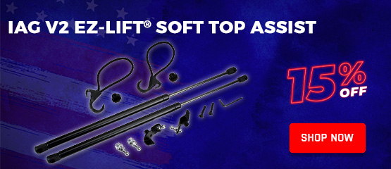 4th of July Sale - IAG V2 EZ-Lift Soft Top Assist 15% OFF!