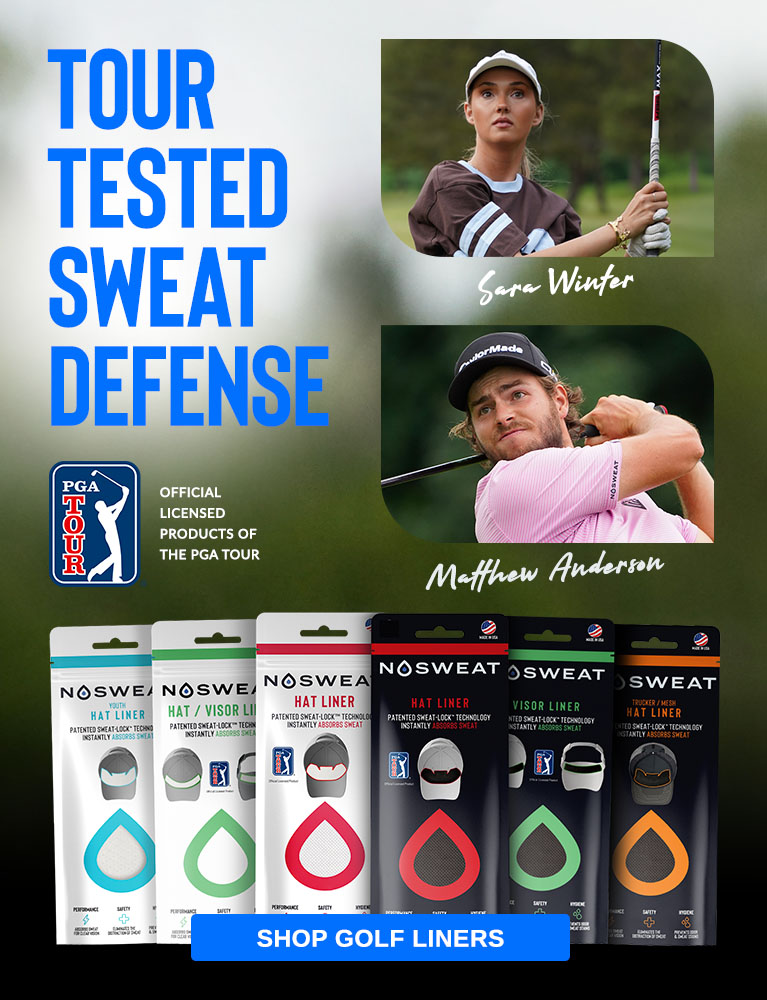 PGA Licensed Sweat Liners
