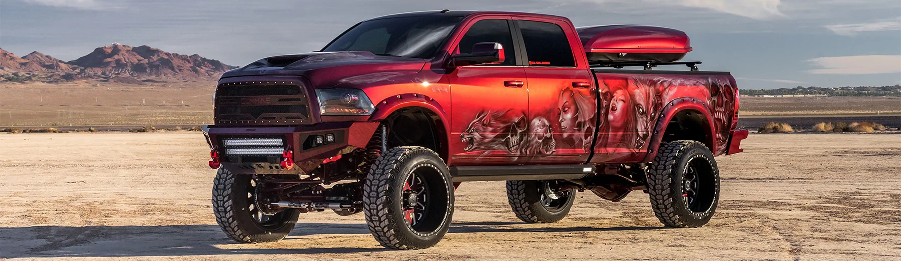 Scott's 2017 Dodge Ram 2500 with Conductor's Special 244K Spare Tire Delete kit overview