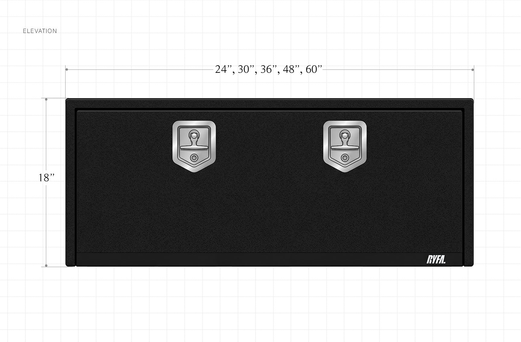 RYFA Underbody Truck Tool Box