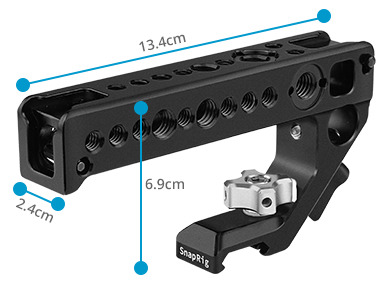 Proaim SnapRig NATO Top Handle for DSLR Camera Cage Rigs. NTH232