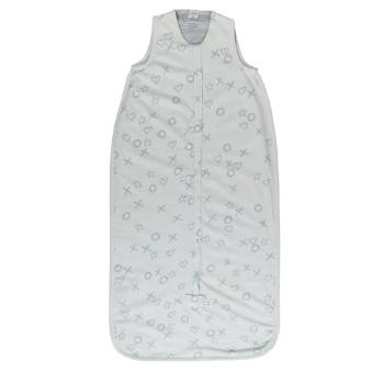The Sleep Store Cotton / Merino Front Zip Sleeping Bag - Cloud Kisses