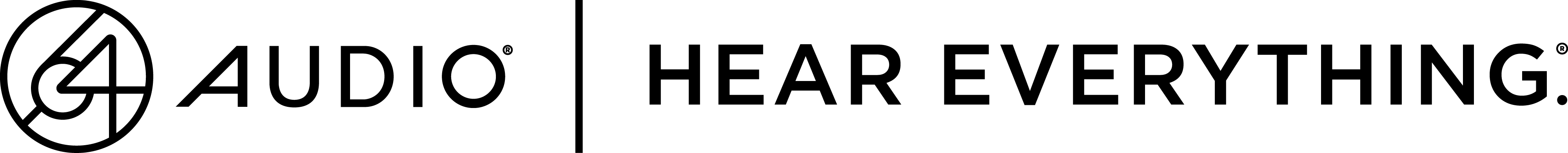 64 Audio logo with tagline 