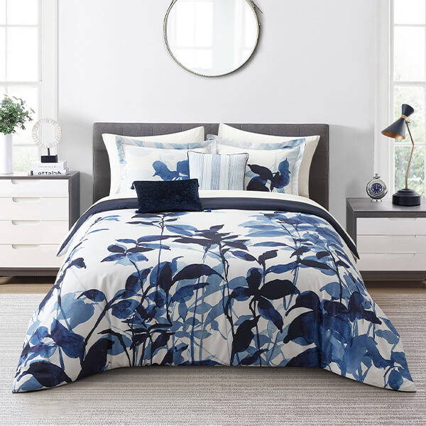 Chic Home Ione 5 Piece Watercolor Floral Comforter Set