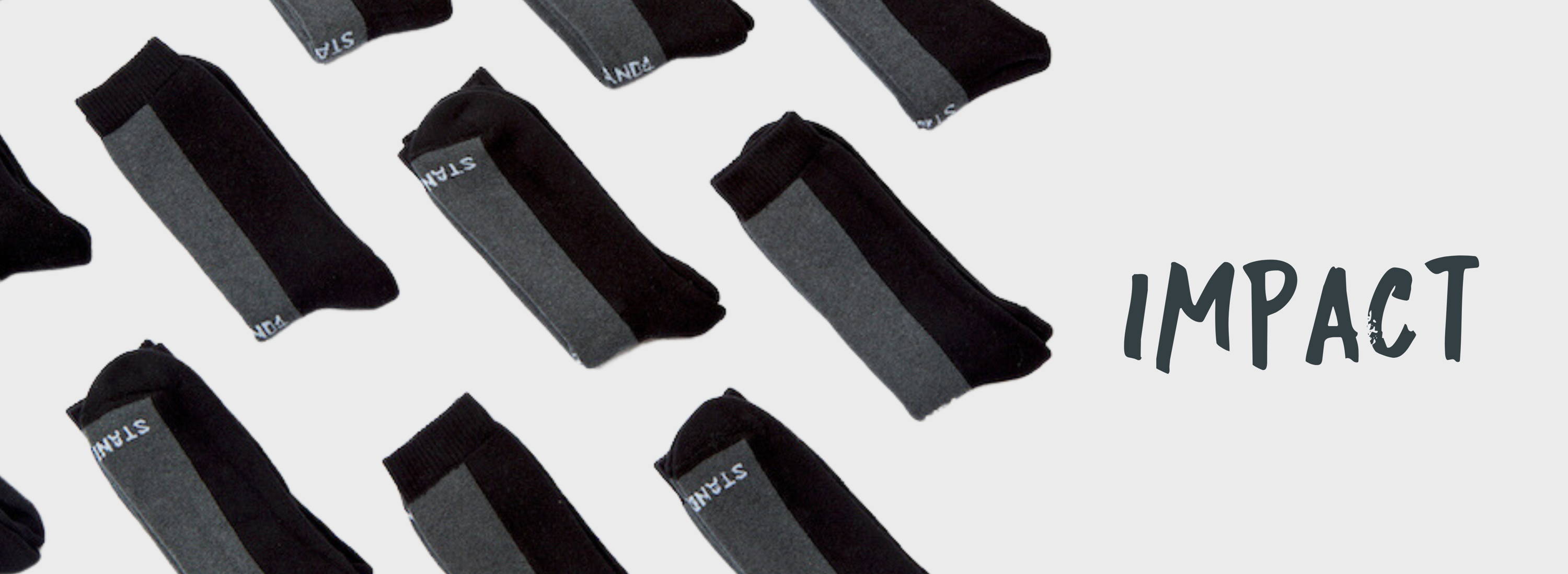Impactful custom branded socks