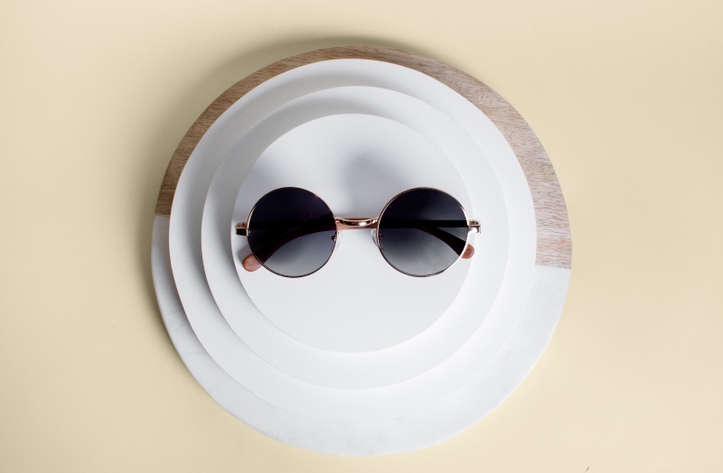 Kraywoods round sunglasses frames for square faces