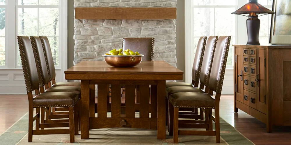 USA made dining sets by Stickley