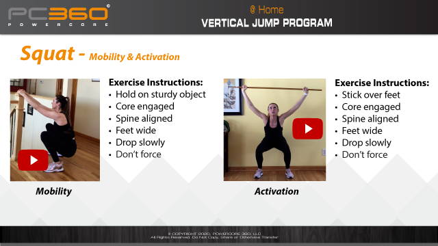 Powercore 360 Vertical Jump Program