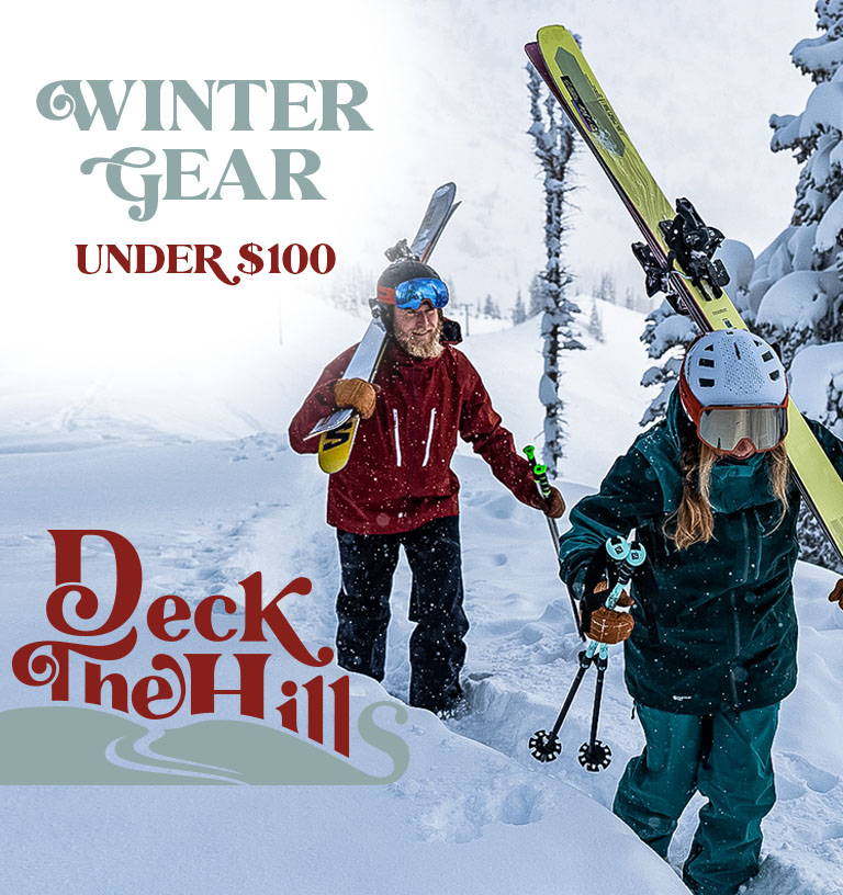 deck the hills: winter gear under $100