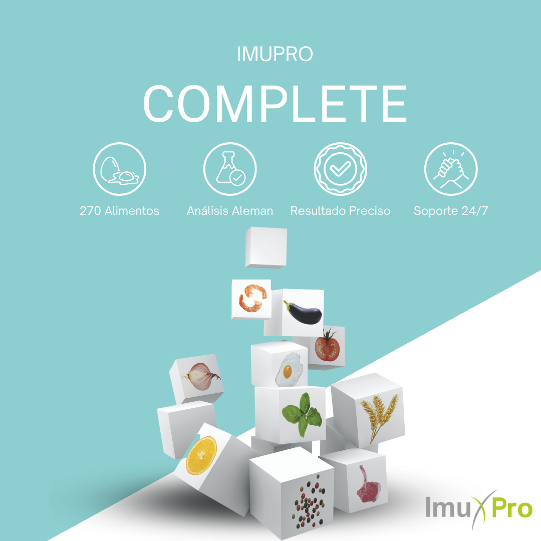 ImuPro Complete | Test de alergias IgG a 270 alimentos – Eurolife Farmacia