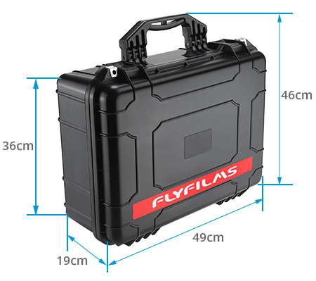 Flyfilms 1550 Hardcase Protective Case for Camera Gear & Accessories