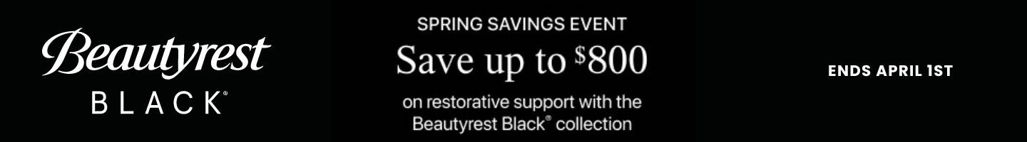 Beautyrest Black Spring Savings