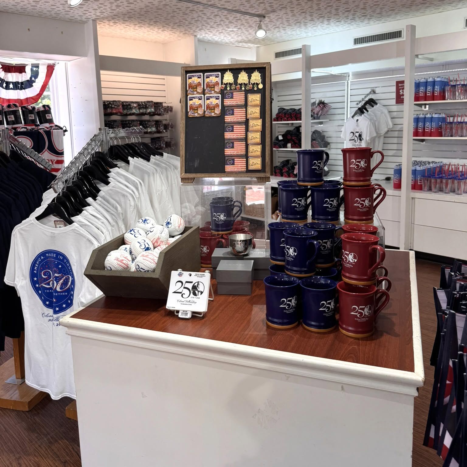 Colonial Williamsburg 250th Anniversary Pop-Up Shop - Collectibles