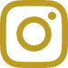 Gold Instagram logo on a white background.