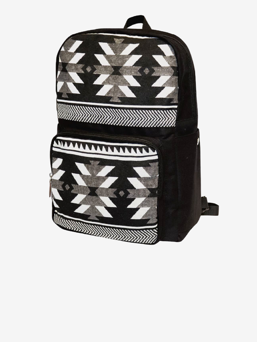 Visions of Our Ancestors Backpack by Leila Stogan, Coast Salish, Musqueam