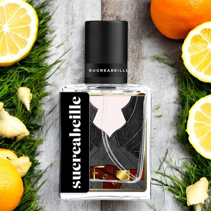 Frozen Embers Collection artwork and perfume photography