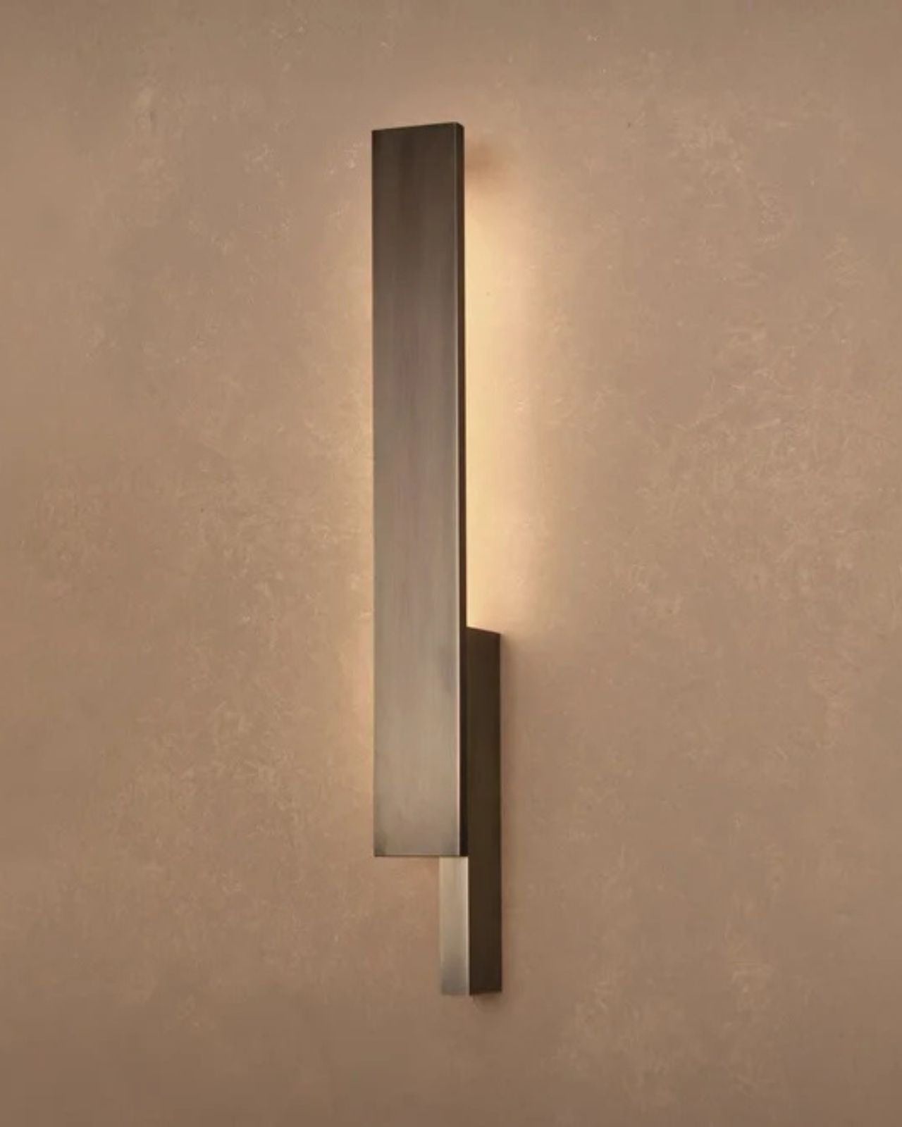 Bloc Wall Sconce | Bronze Patina | Left
