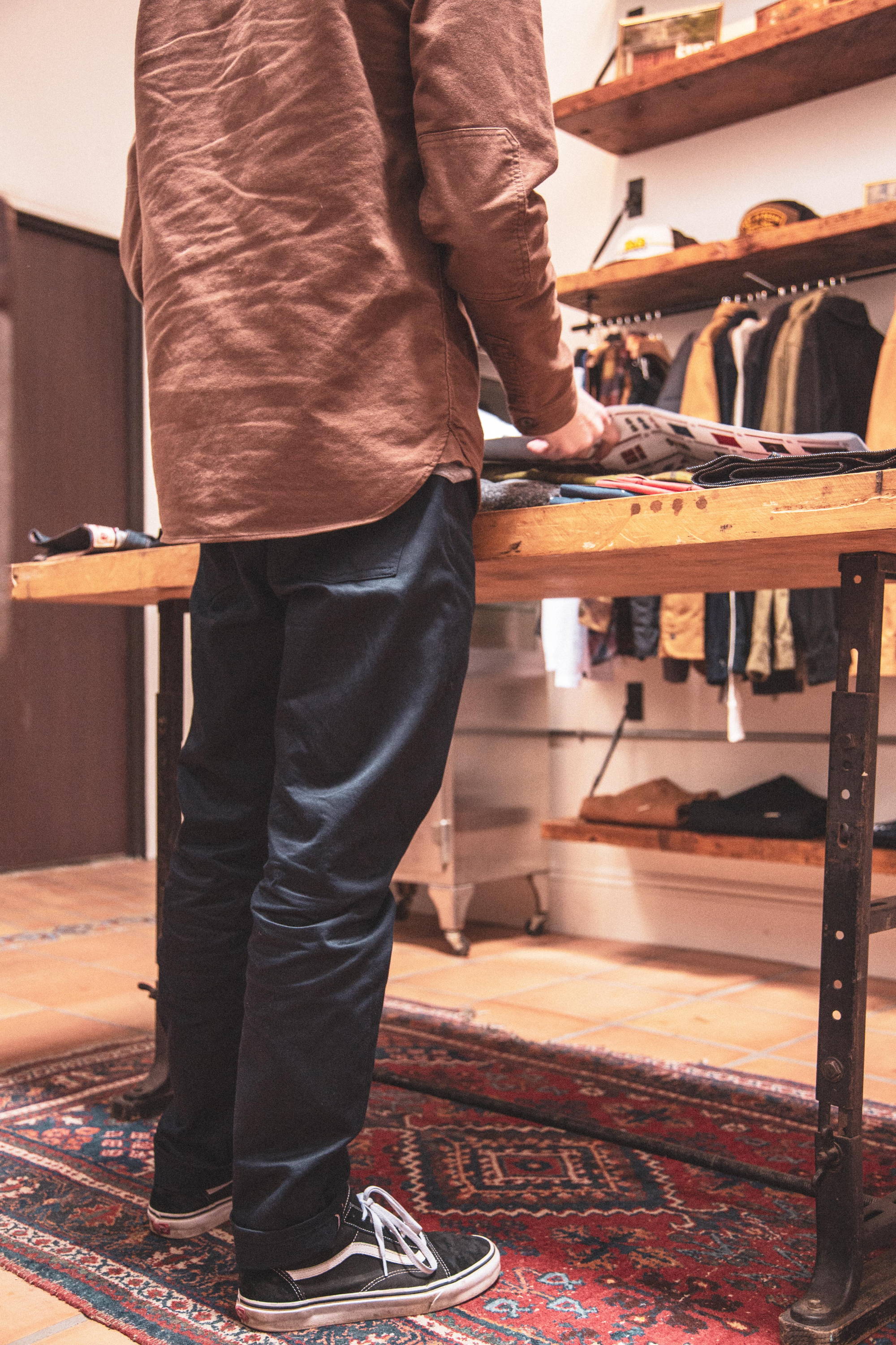 Iron & Resin Tradesman Pant in the Studio Sample Room