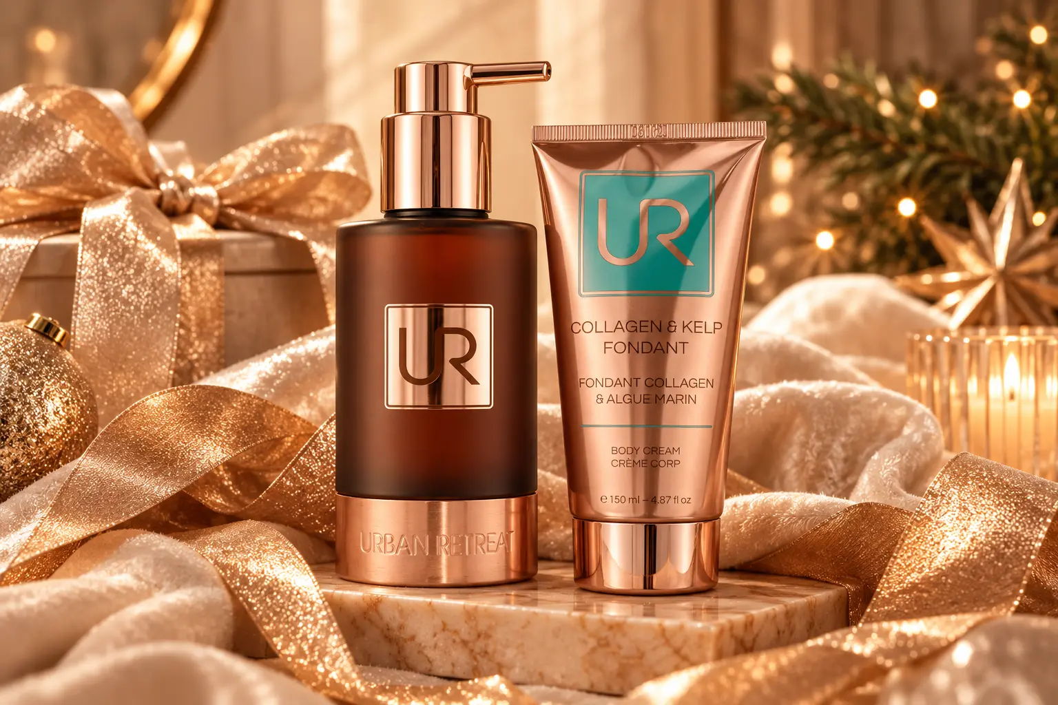 Urban Retreat Bodyguard Shower Oil and Collagen Kelp Body Fondant Christmas gifts