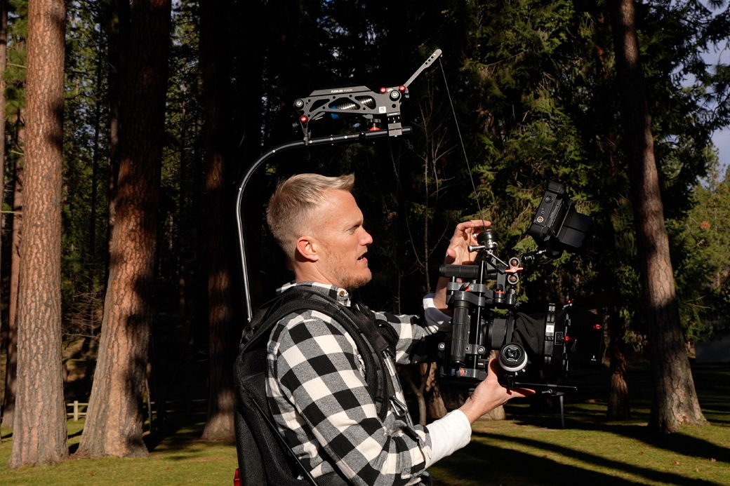 Flycam Flowline Master 180° with Placid Stabilizing Arm for Camera & Gimbals (5-12kg/11-26lb)