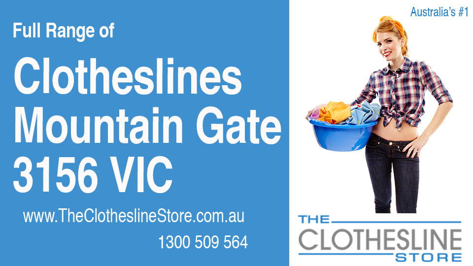 New Clotheslines in Mountain Gate Victoria 3156