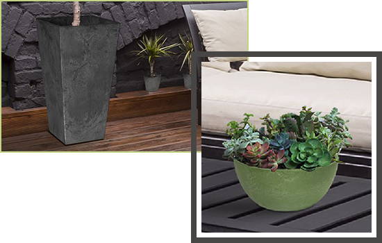 20+ Root & Vessel Artstone Planter