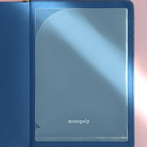 Comes with pocket sticker - Monopoly 2020 Appointment B6 Free dated weekly planner