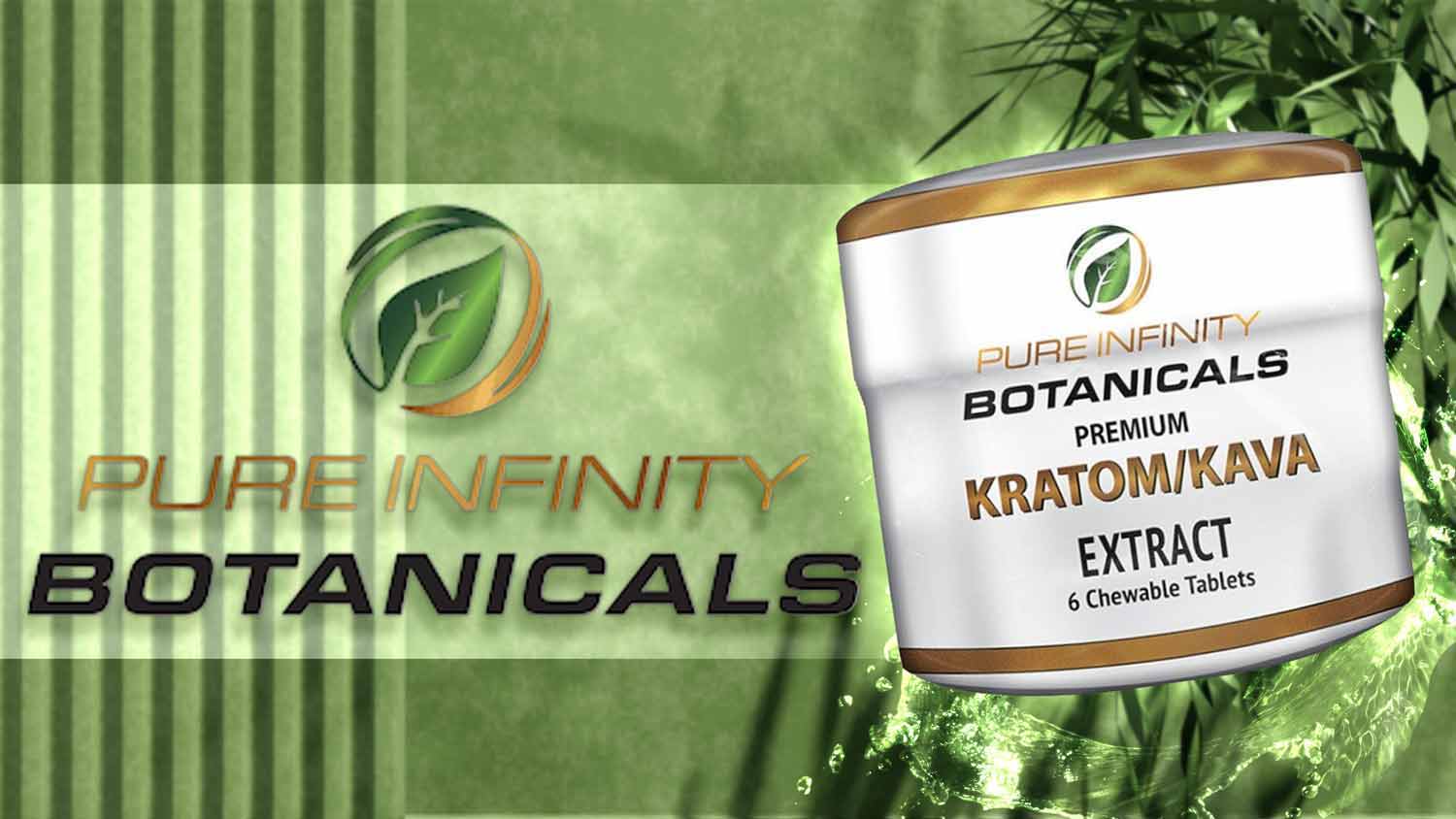 Pure Infinity Botanicals Kratom/Kava Extract 6 Tablets
