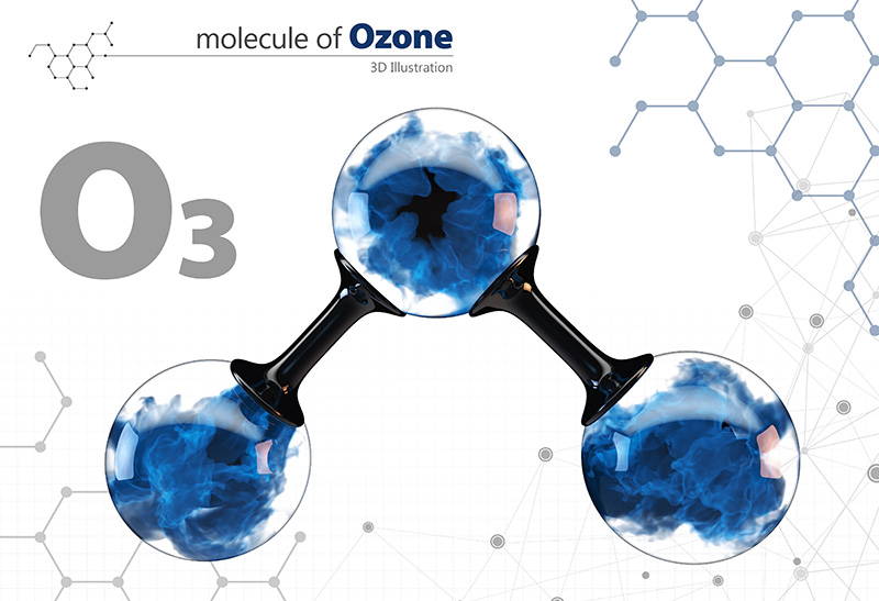 Ozone Molecule