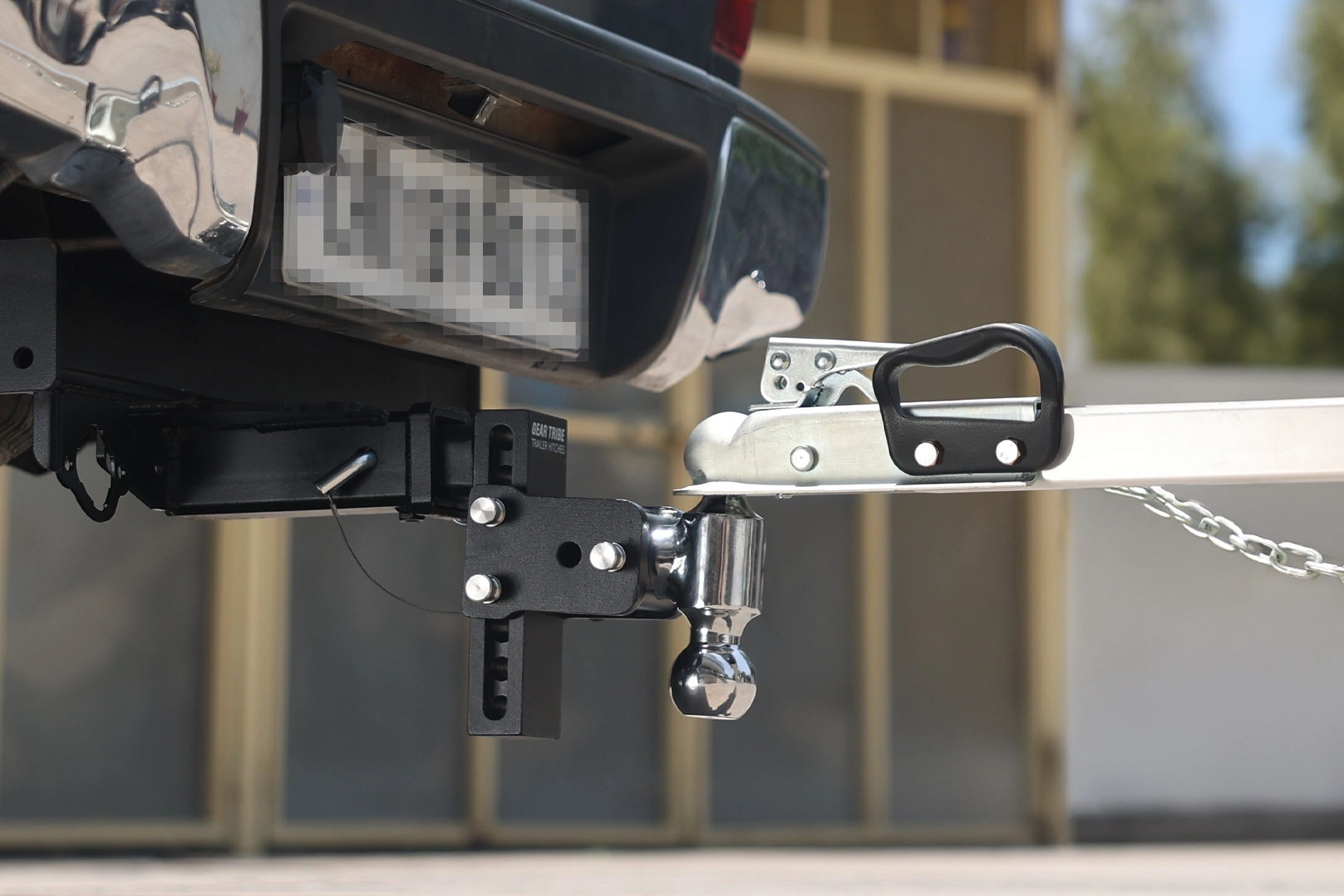 Geartribe Towmaster Trailer Hitch Ball Mount Fits 2.5” Receiver, 7” Drop