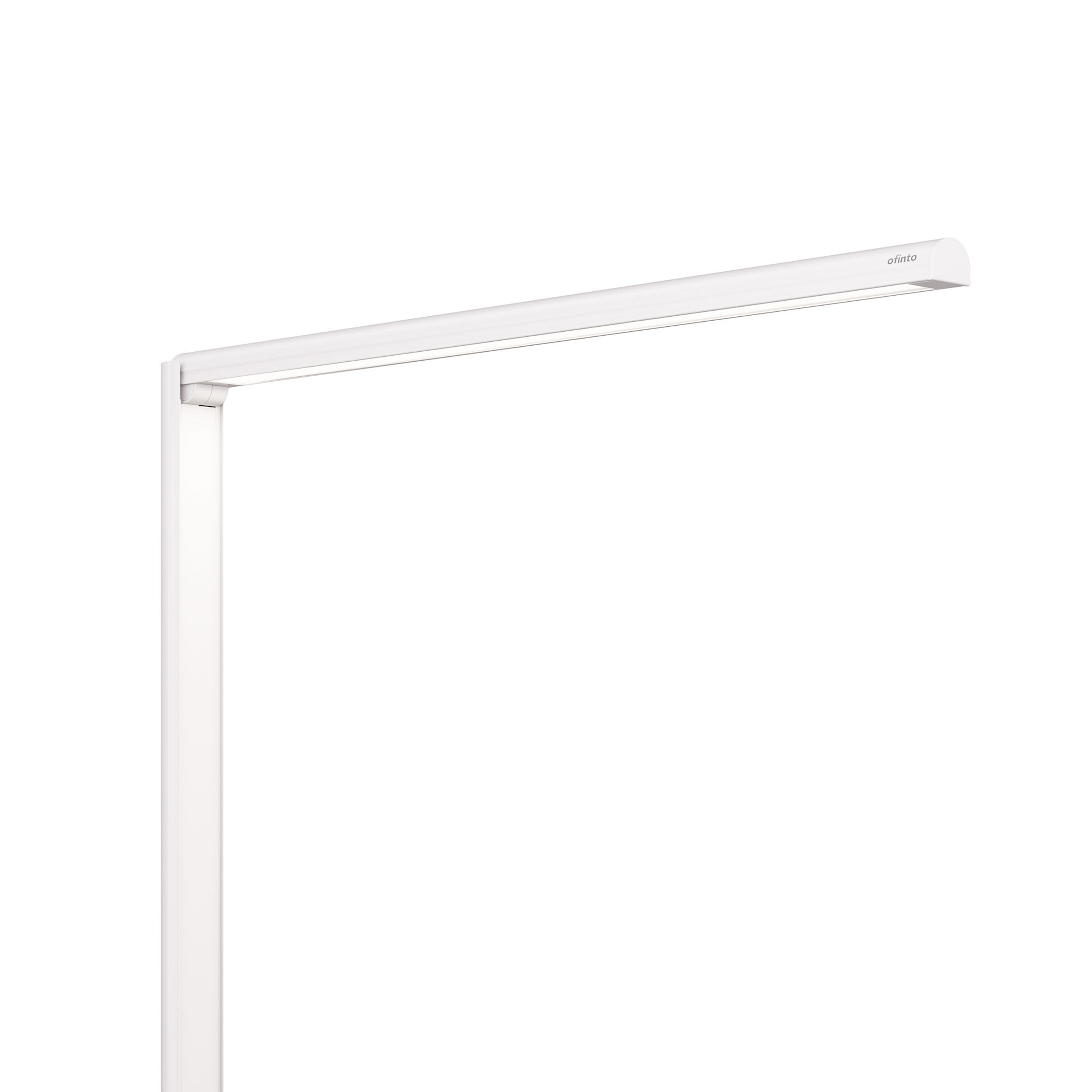 Halbotale im Studio von einer ofinto Tischlampe Lumino Desk in Weiss