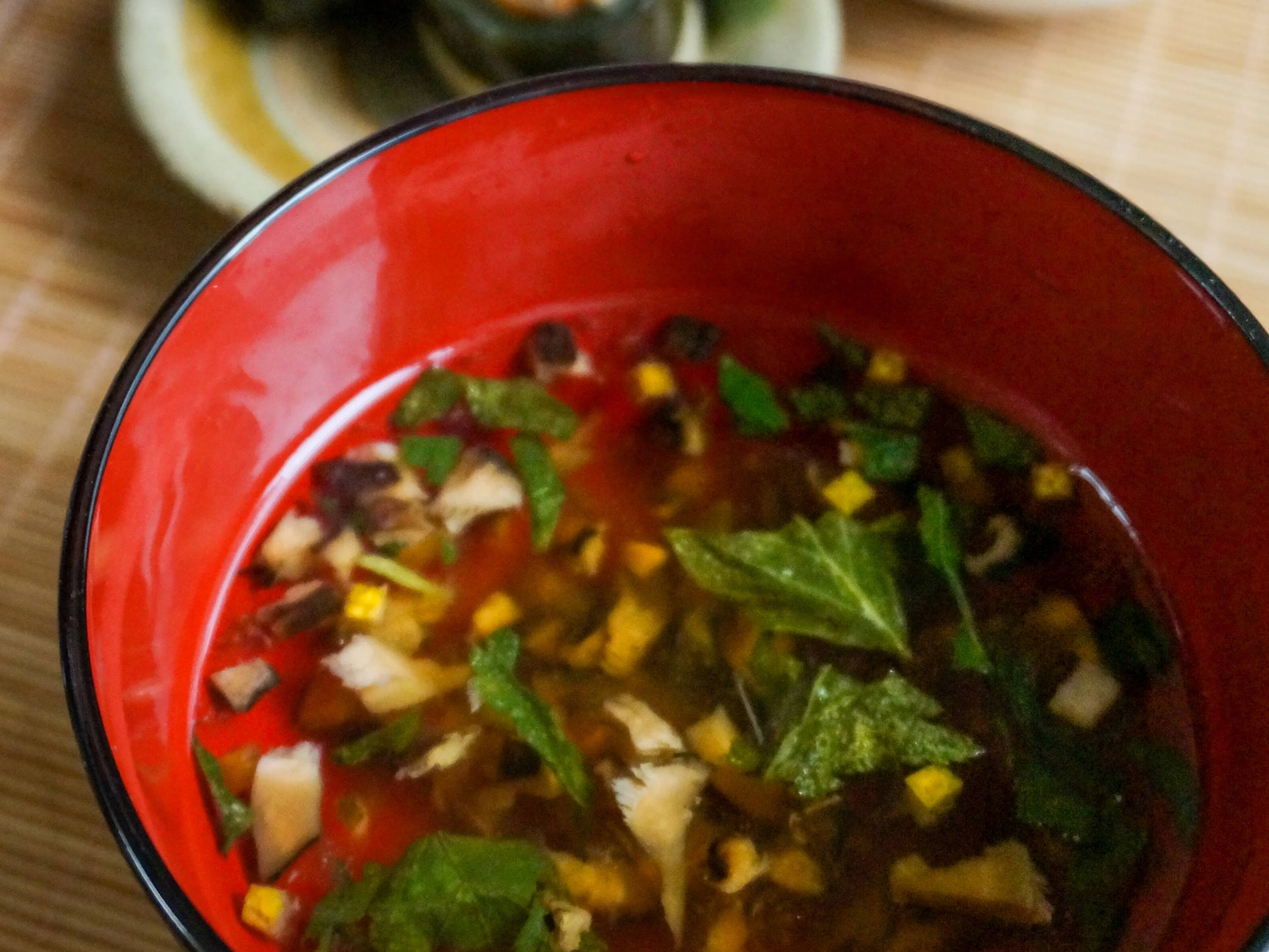Shiitake soup