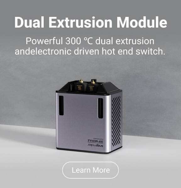 Dual extrusion module