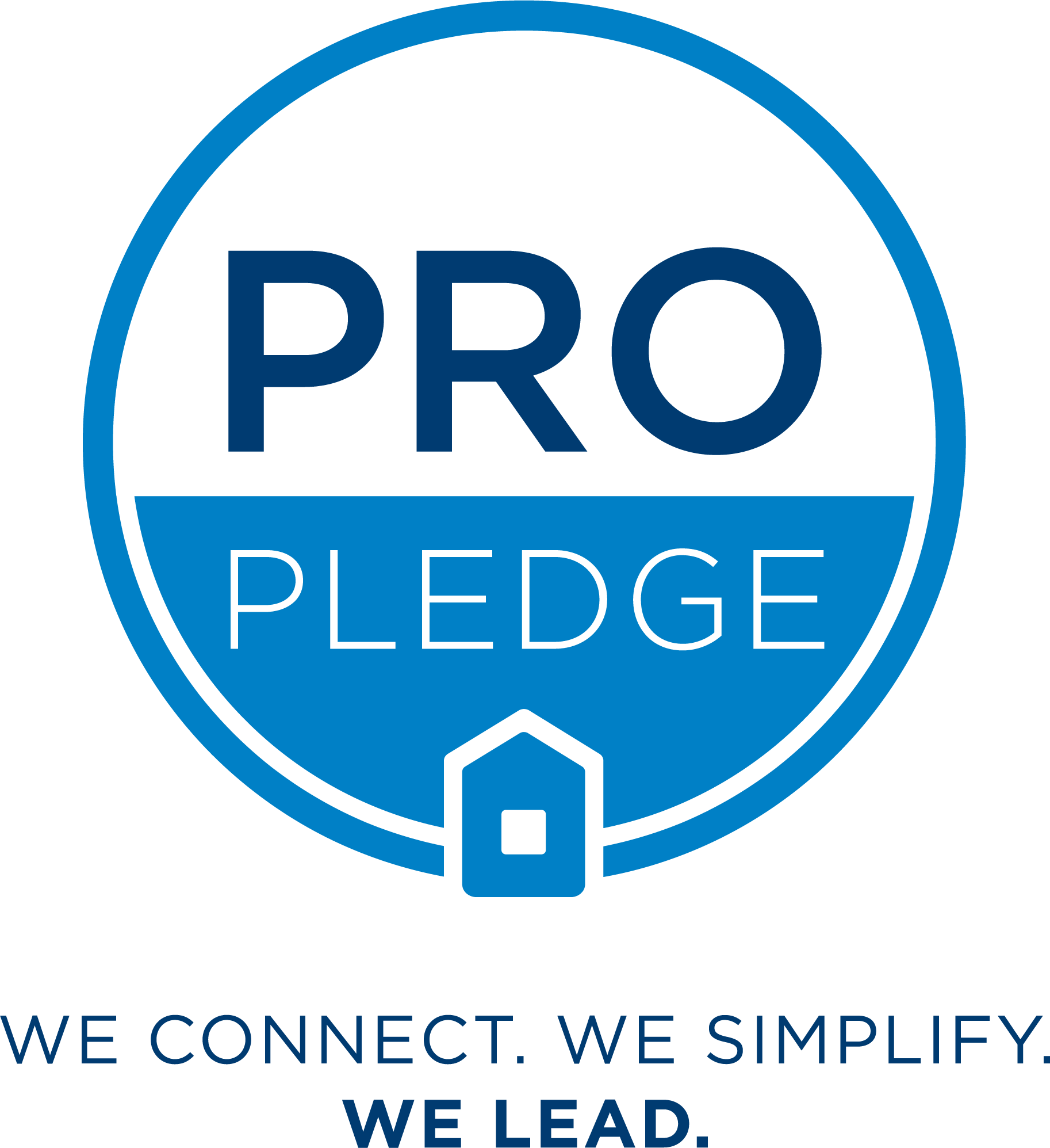 Pro Pledge Logo - We Connect. We Simplify. We Lead.