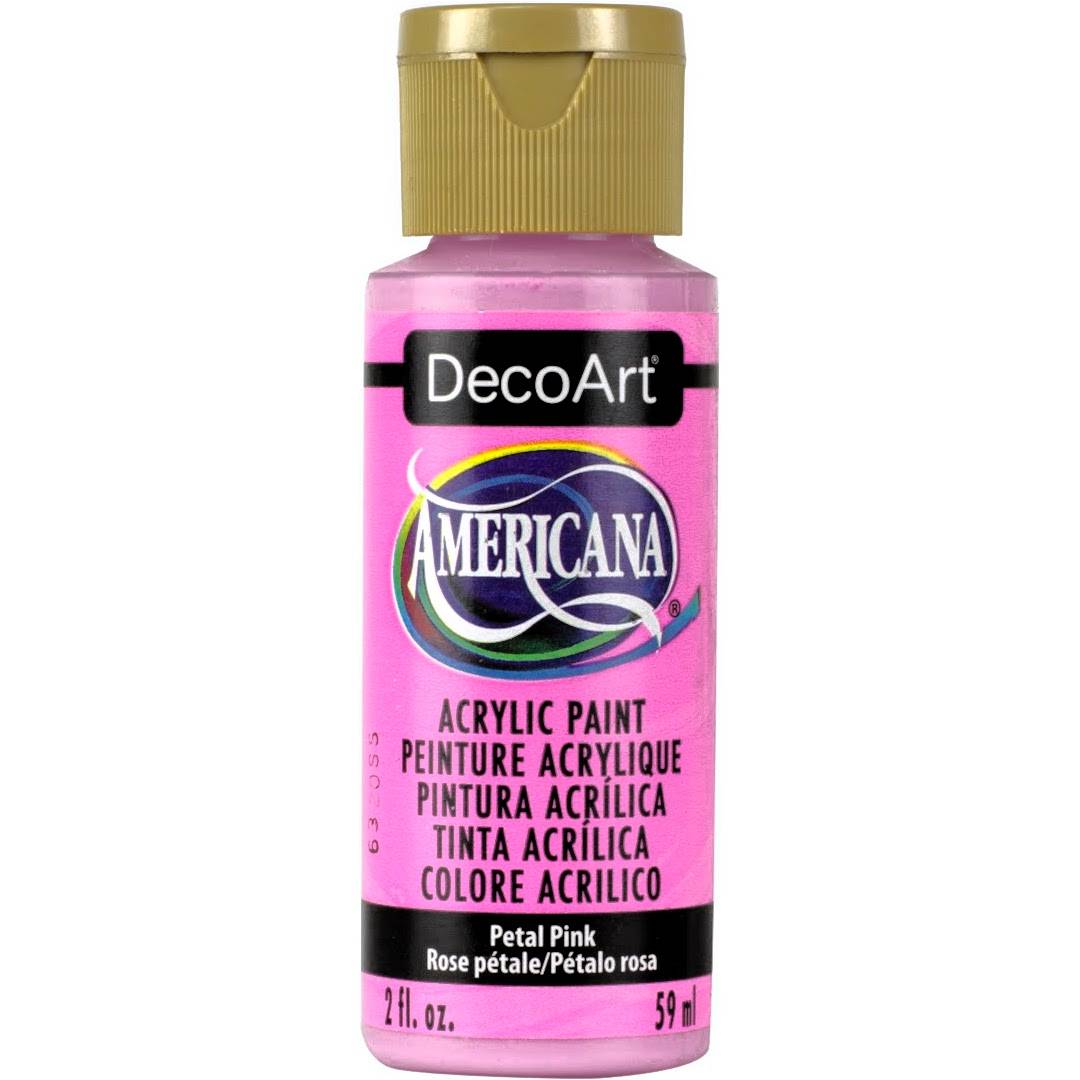 Pink Chiffon Americana Acrylics DA214-3 2 ounce bottle 