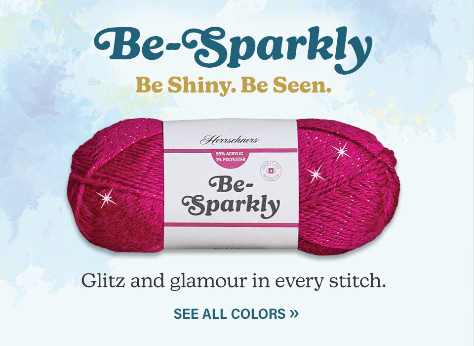 Pink yarn with label 