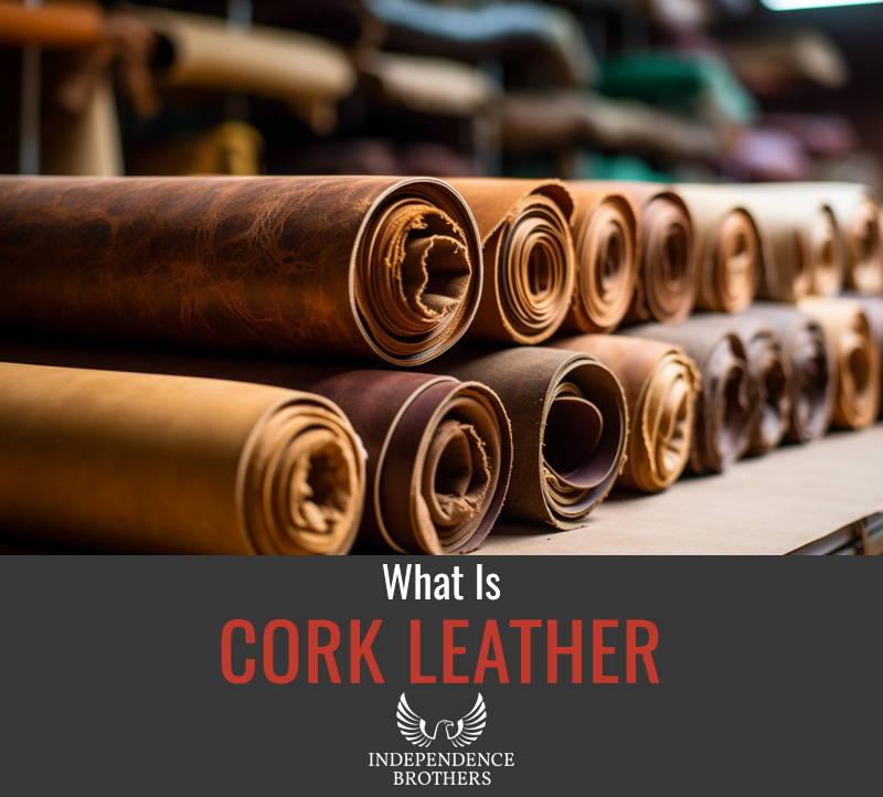 What is cork leather