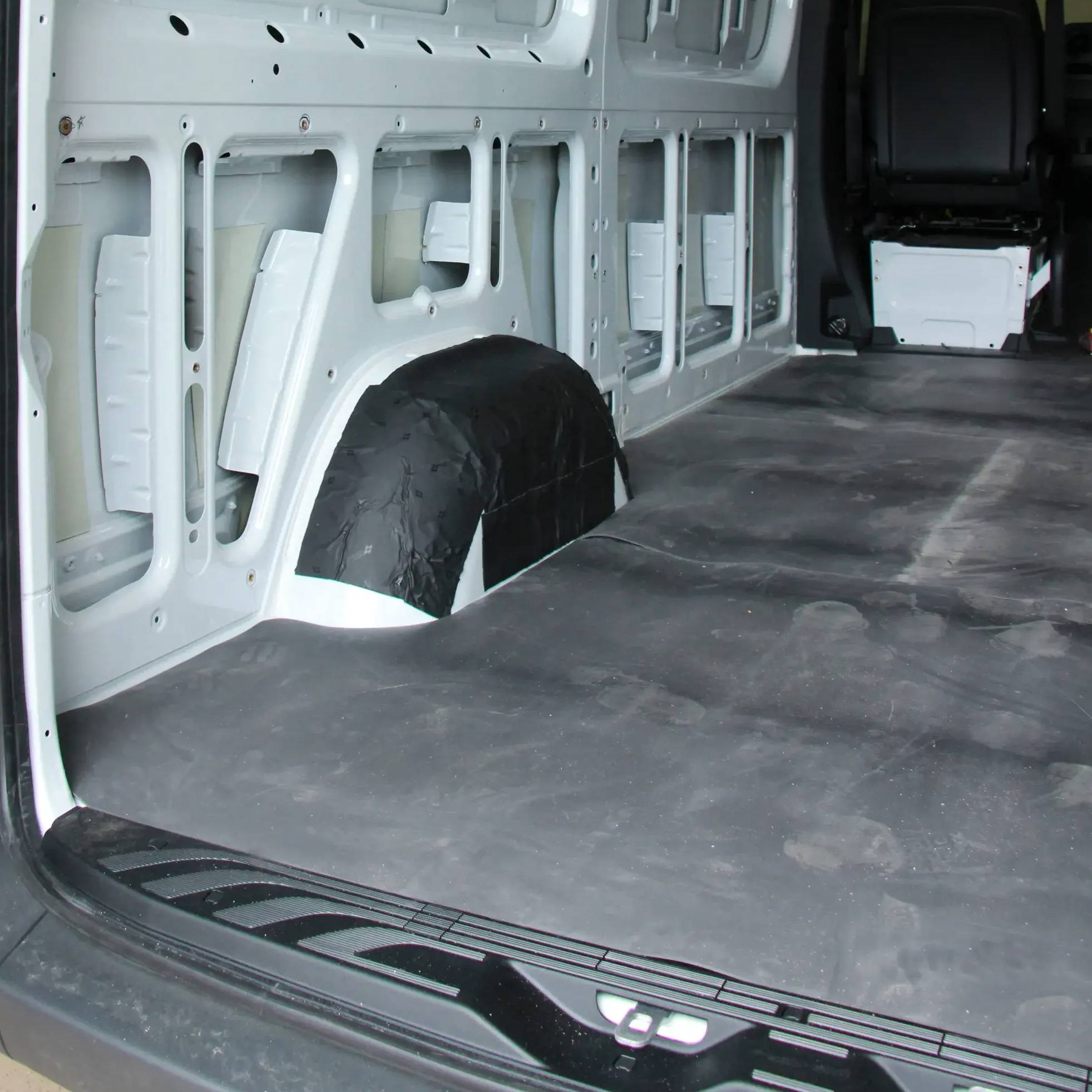 van floor sound and heat insulation