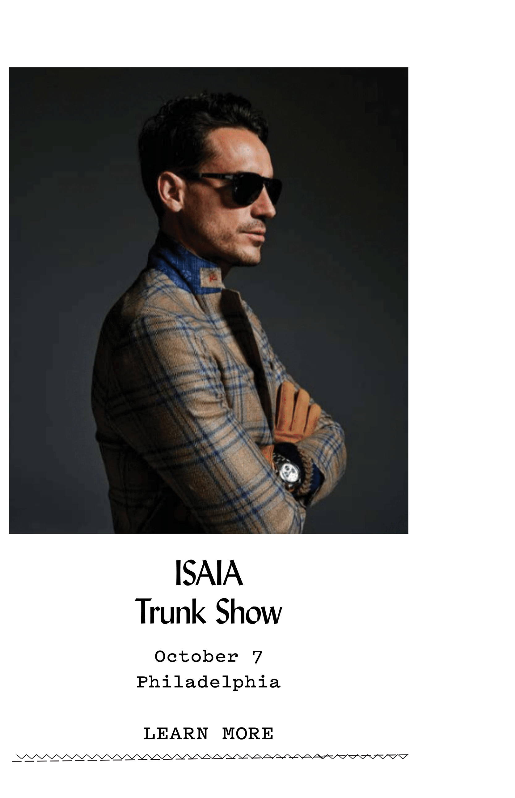 ISAIA Trunk Show