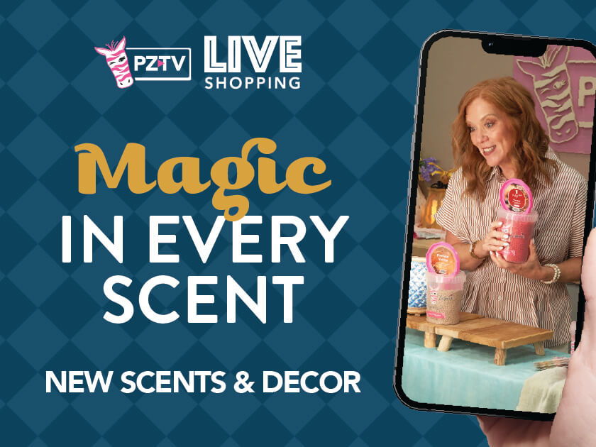 Magic in every scent, promoting new scents and decor for live shopping.