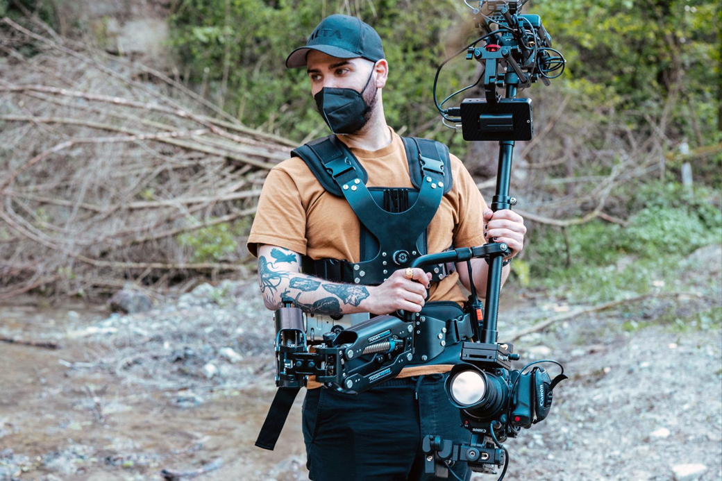 Flycam Vista II dual-section arm